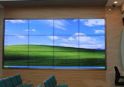 平果液晶拼接屏的另类用法。