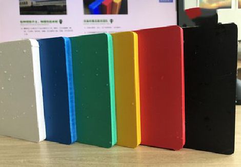 平果广告招牌字材料的性能。